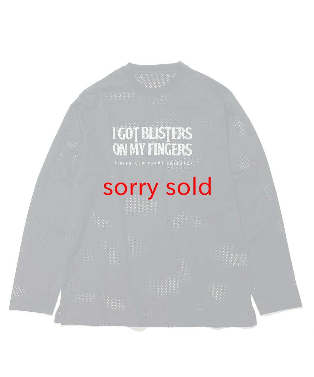 画像1: Riding Equipment Research MESH Tee L/S (1)