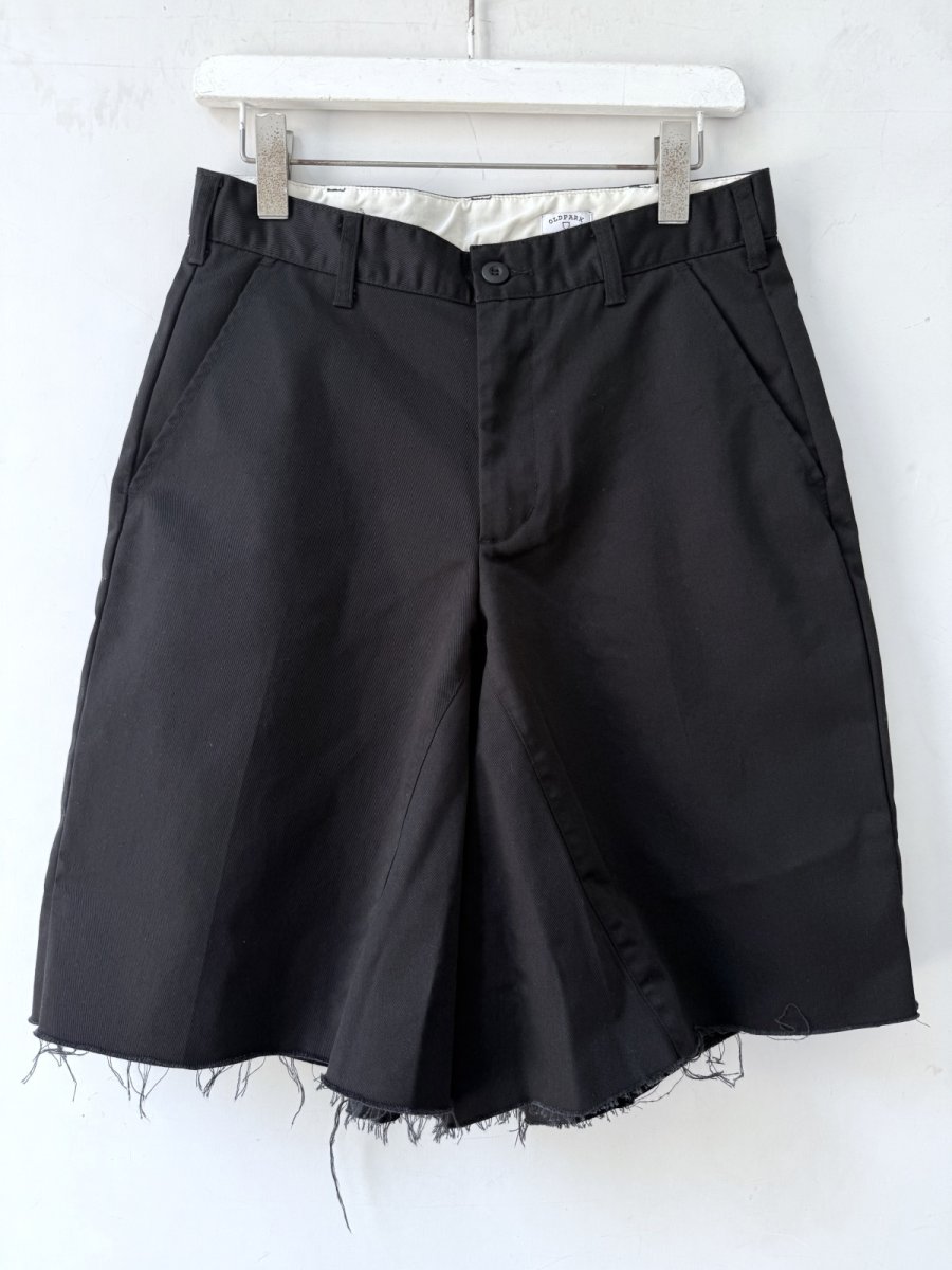 画像1: OLD PARK / BAGGY WORK SHORTS (1)