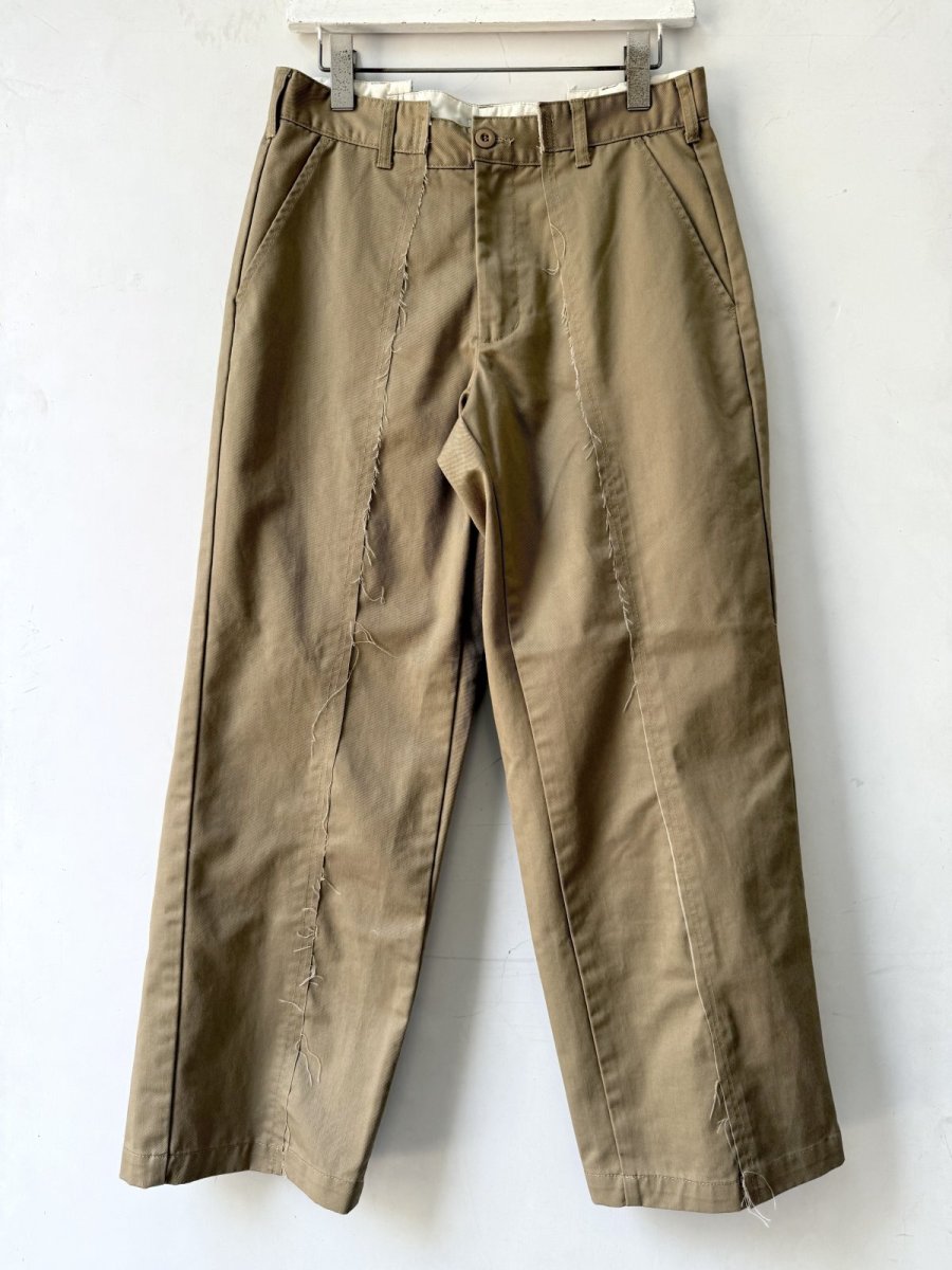 画像1: OLD PARK / BAGGY WORK PANTS (1)