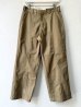 画像1: OLD PARK / BAGGY WORK PANTS (1)