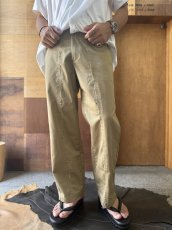 画像6: OLD PARK / BAGGY WORK PANTS (6)