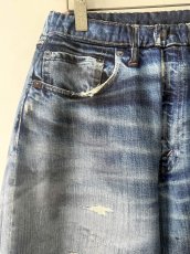 画像3: TALKING ABOUT THE ABSTRACTION / DENIM PRINT WIDE PT (3)