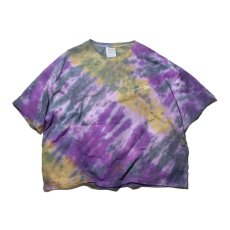 画像1: NATAL DESIGN / ネイタルデザイン DYE × NATAL DESIGN　HEMP WIDE TEE 4 AIOT! DYE ver. OLD PURPLE (1)