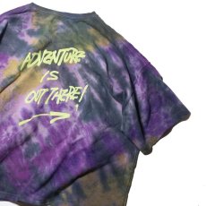 画像5: NATAL DESIGN / ネイタルデザイン DYE × NATAL DESIGN　HEMP WIDE TEE 4 AIOT! DYE ver. OLD PURPLE (5)