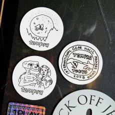 画像2: tempra/テンプラ RUI NAKAMURA × tempra ロゴ ステッカーSET (2)