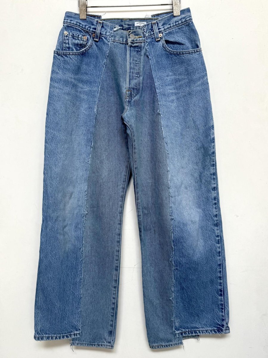 画像1: OLD PARK / BAGGY JEANS (1)
