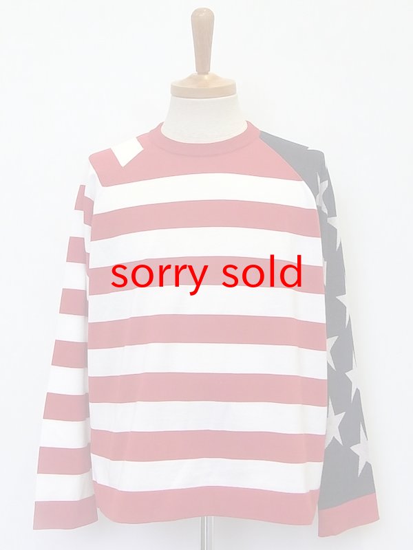 画像1: sale TAKAHIROMIYASHITATheSoloist / ソロイスト star&stripes sweater.