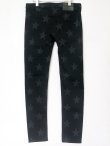 画像2: sale TAKAHIROMIYASHITATheSoloist / ソロイスト star patterned stretch slim tapered 6 pocket jean.