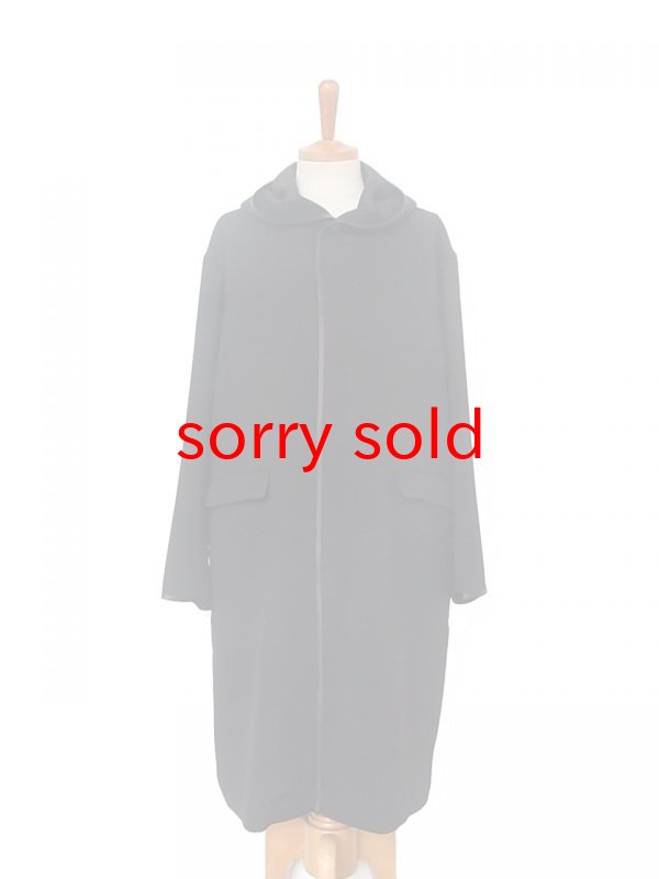 画像1: sale undercover/アンダーカバー hooded long coat
