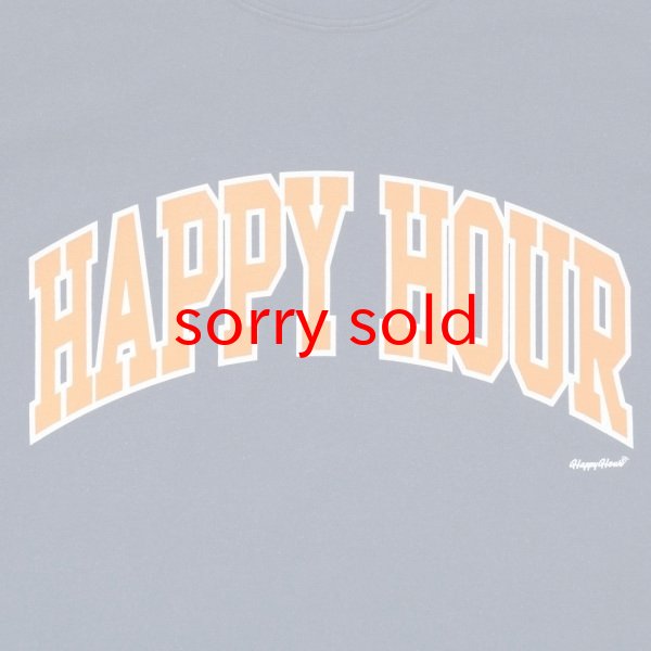 画像5: tacoma fuji records / HAPPY HOUR COLLEGE LOGO LS SHIRT designed by Shuntaro Watanabe