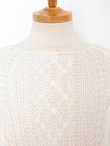 画像4: sale TAKAHIROMIYASHITATheSoloist / ソロイスト boat neck aran sweater.