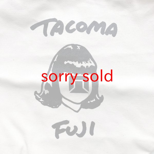 画像2: tacoma fuji records / TACOMA FUJI HANDWRITING LOGO TOTE BAG