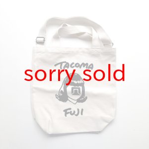 画像: tacoma fuji records / TACOMA FUJI HANDWRITING LOGO TOTE BAG