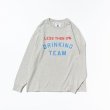 画像1: sale tacoma fuji records / LESS THAN 9% DRINKING TEAM LS Shirt