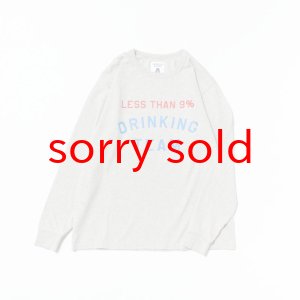 画像: sale tacoma fuji records / LESS THAN 9% DRINKING TEAM LS Shirt