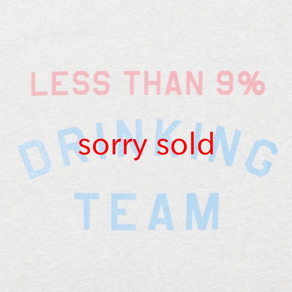 画像2: sale tacoma fuji records / LESS THAN 9% DRINKING TEAM LS Shirt