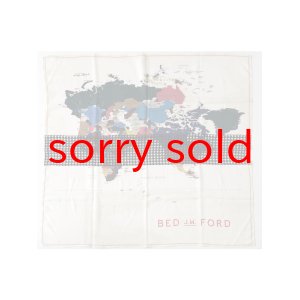 画像: sale bed j.w ford / ベッド フォード Map scarf