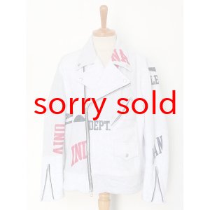 画像: OLD PARK / OVERSIZED RIDERS JACKET