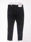 画像2: OLD PARK / WESTERN JEANS 2 BLACK L