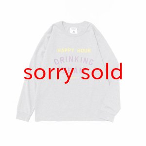 画像: sale tacoma fuji records / HAPPY HOUR DRINKING TEAM LS shirt