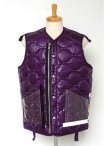 画像1: sale TAKAHIROMIYASHITATheSoloist / ソロイスト oversized quilting liner vest