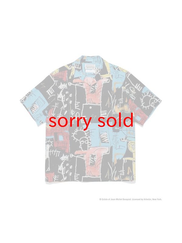 画像1: wackomaria  / ワコマリア JEAN-MICHEL BASQUIAT / S/S HAWAIIAN SHIRT ( TYPE-3 )