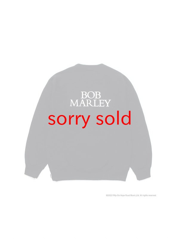 画像2: wackomaria  / ワコマリア BOB MARLEY / HEAVY WEIGHT CREW NECK SWEAT SHIRT