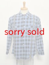 画像: OLD PARK / SHEET WIDE SHIRT
