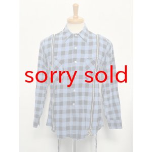 画像: OLD PARK / SHEET WIDE SHIRT