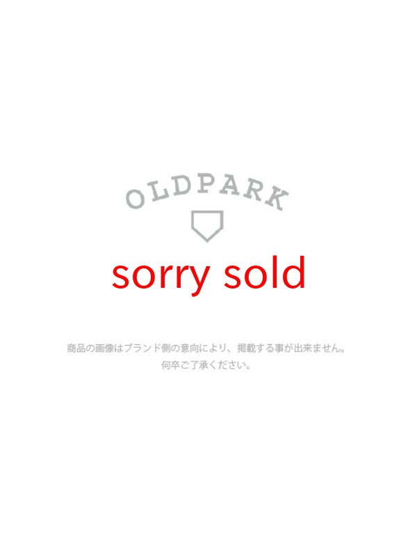 画像1: OLD PARK / 2WAY SWEAT