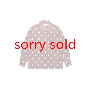 画像: wackomaria  / ワコマリア DOTS OPEN COLLAR SHIRT