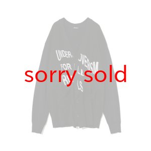 画像: undercoverism/アンダーカバイズム languid cardigan U.F.A.R.