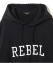 画像3: undercover/アンダーカバー cut off hoodie rebel patch