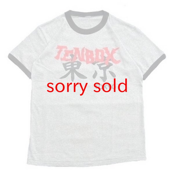 画像1: sale TENBOX(10匣）Tokyo Miyage Ringer Tee