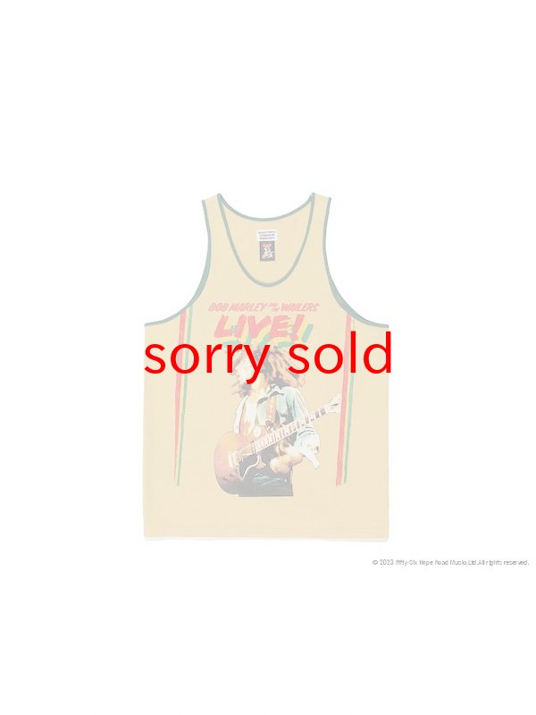 画像2: セール価格お問い合わせください。wackomaria  / ワコマリア BOB MARLEY / TANK TOP