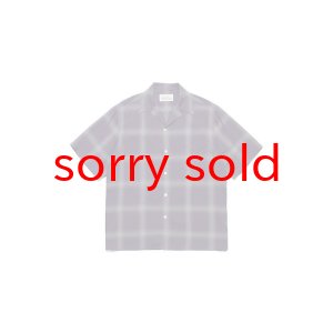 画像: wackomaria  / ワコマリア OMBRE CHECK OPEN COLLAR SHIRT S/S ( TYPE-2 )