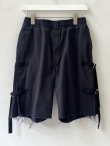 画像1: sale OLD PARK / PLEATS SHORTS