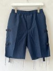 画像1: sale OLD PARK / PLEATS SHORTS