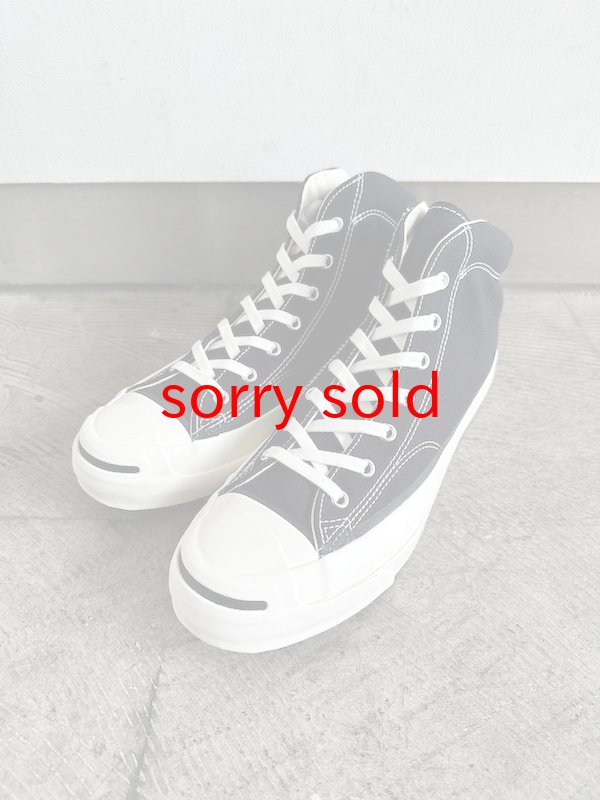 画像1: converse addict / コンバースアディクト jack purcell canvas mid