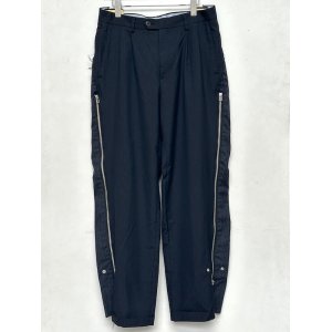 画像: OLD PARK / ZIP BAGGY PANTS