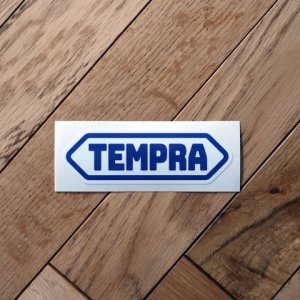 画像: tempra/テンプラ TEMPRA ブルーステッカー