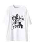 画像1: sale TAKAHIROMIYASHITATheSoloist / ソロイスト oversized s/s tee.(days of our youth gray)