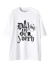 画像: sale TAKAHIROMIYASHITATheSoloist / ソロイスト oversized s/s tee.(days of our youth gray)