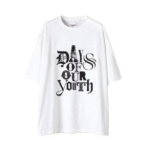 画像: sale TAKAHIROMIYASHITATheSoloist / ソロイスト oversized s/s tee.(days of our youth gray)