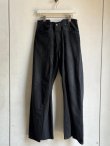 画像1: OLD PARK / 4TUCK JEANS sizeM