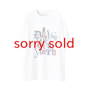 画像: sale TAKAHIROMIYASHITATheSoloist / ソロイスト oversized s/s tee.(days of our youth color)