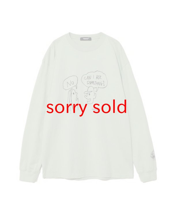 画像1: undercover/アンダーカバー long sleeve TEE