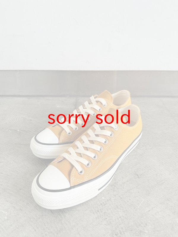 画像1: converse addict / コンバースアディクト chuck taylor canvas ox GOLD