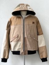 画像: OLD PARK / HOODED FLIGHT JACKET DUCK L