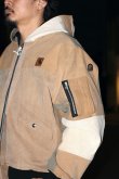 画像19: OLD PARK / HOODED FLIGHT JACKET DUCK L